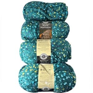 MOROCCO in MEDITERRANEAN by Loops & Threads Acrylic Nylon Yarn 93yds 3oz 4